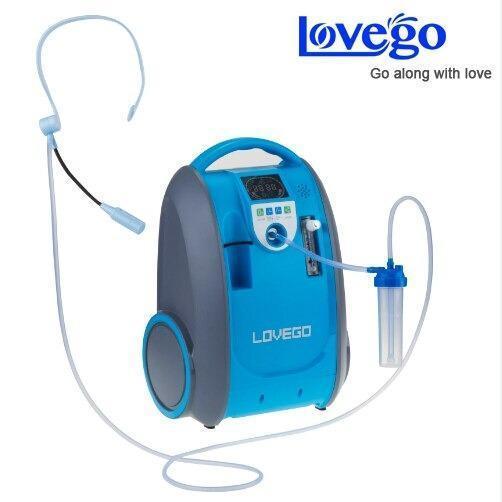1L-5L/min Portable battery oxygen concentrator with 2 Batteries 2 Chargers by Lovego LG101 - Able Oxygen