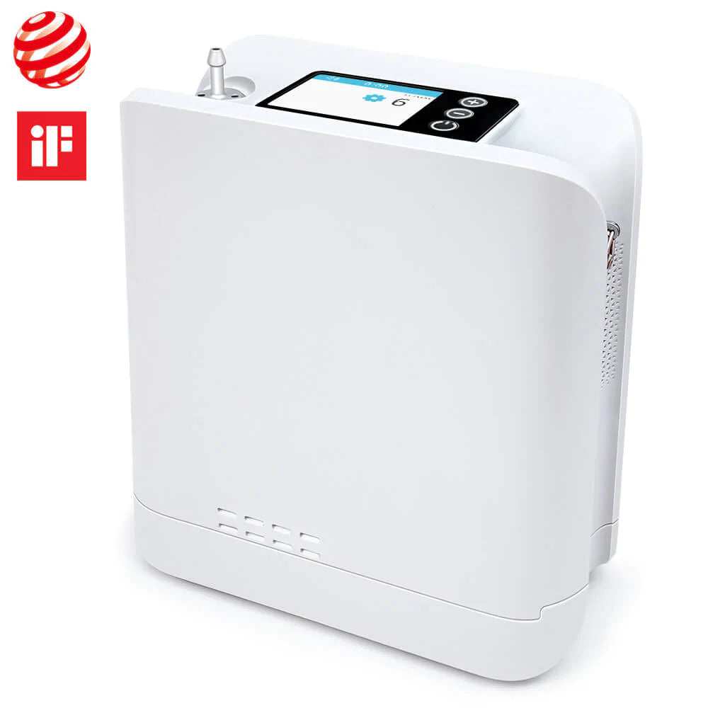 6L Portable Medical Grade Oxygen Concentrator With Detachable Battery