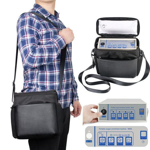 1L-3L/m Adjustable Mini Portable Oxygen Concentrator With 6 hours Battery Time (2 Batteries Included) - Able Oxygen