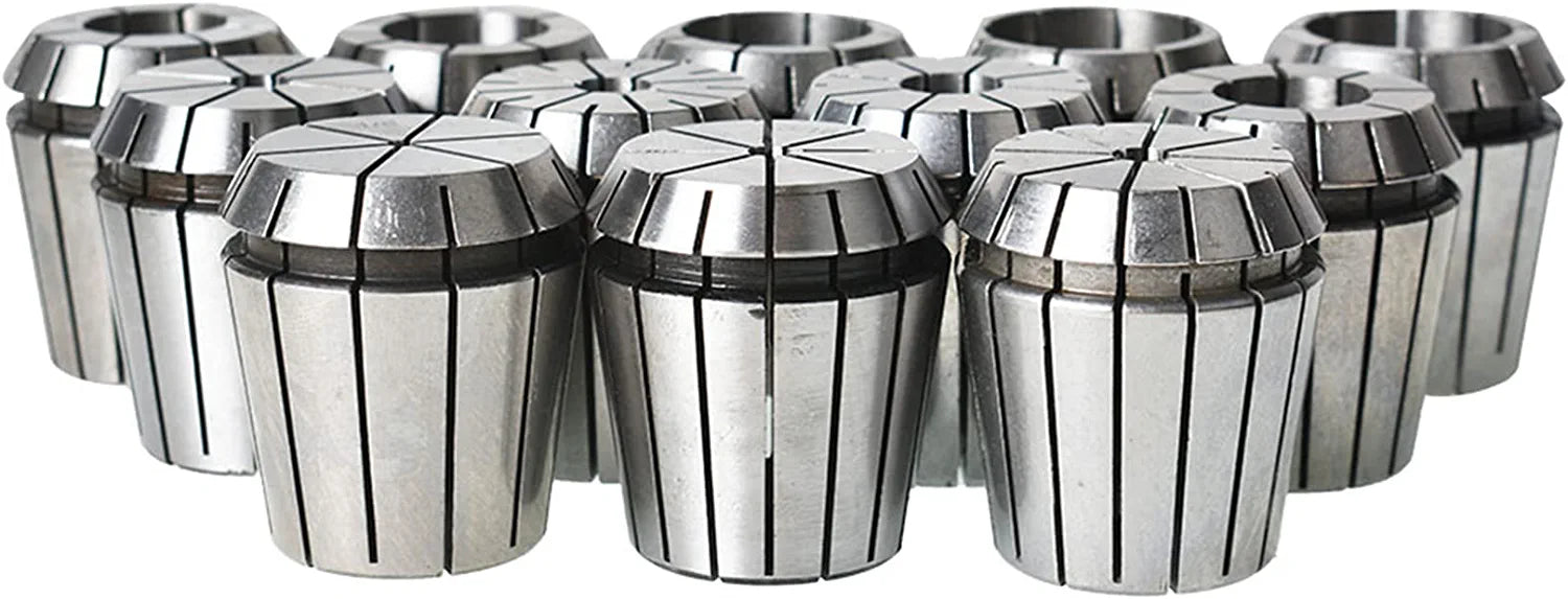 12 pack Spring Collet Set 1/8-1-1/8 Inch Carbon Steel Spring Collet Se ...