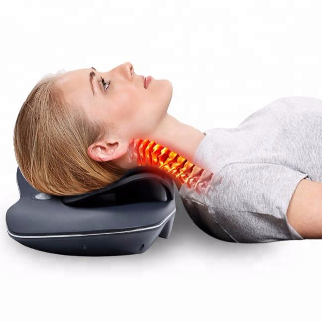 Meubon Air Soft Brace Massager I Neck, Shoulder, Back, and Waist Cervical Traction Tool