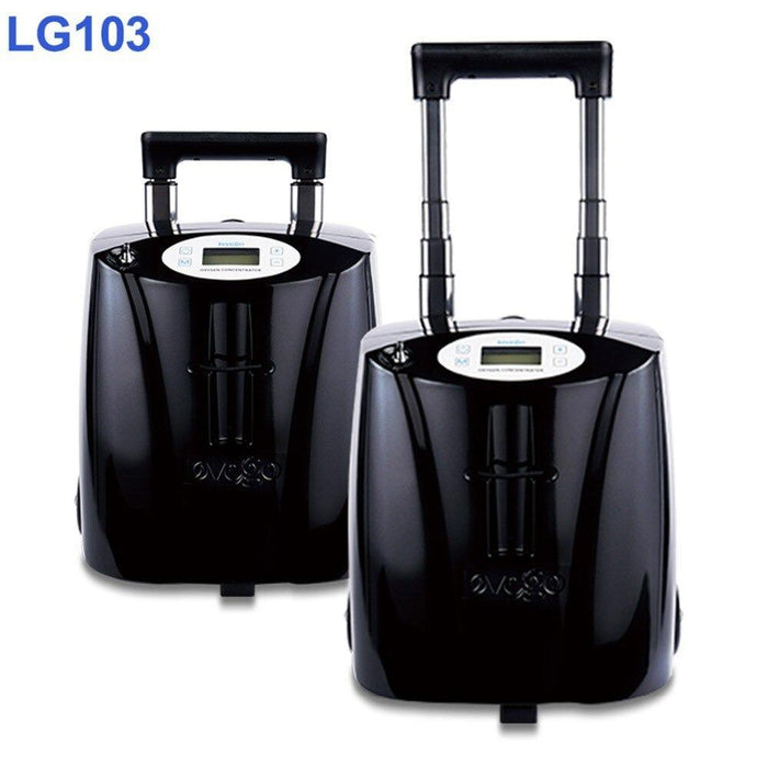14 hours battery time 7L portable oxygen concentrator by Lovego - Able Oxygen