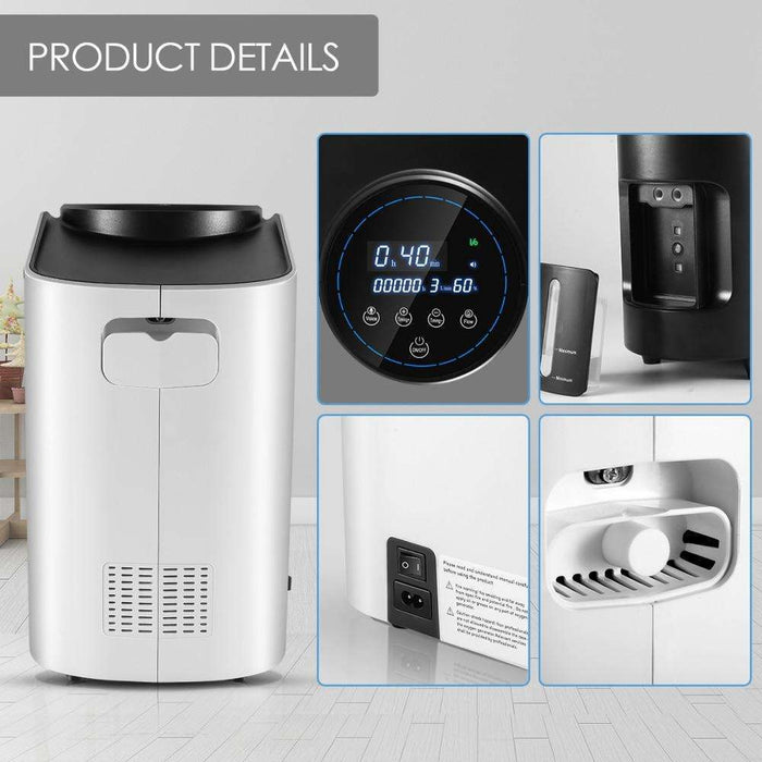Ships Same Day 1L-7L/m Portable Oxygen Concentrator Oxygen Machine For Home Sale - Able Oxygen