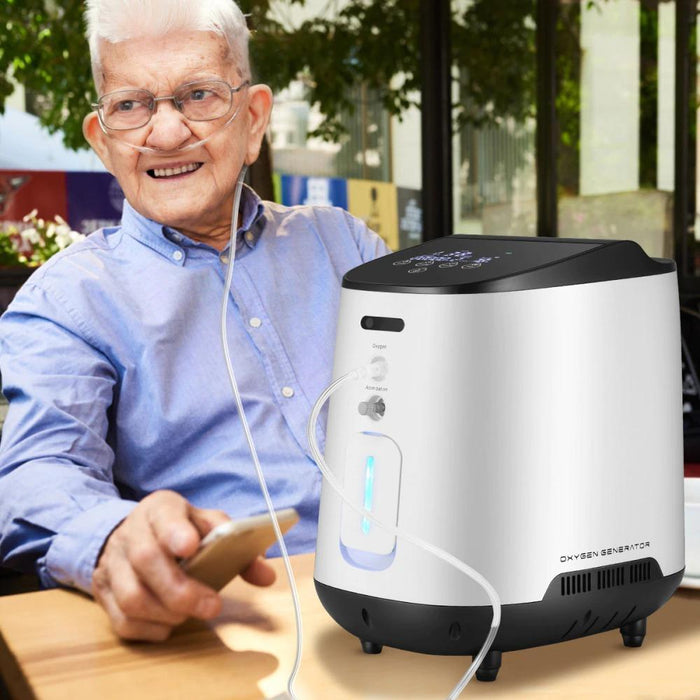 1L-7L/min Portable Oxygen Concentrator Oxygen Generator Machine By TTLIFE - Able Oxygen