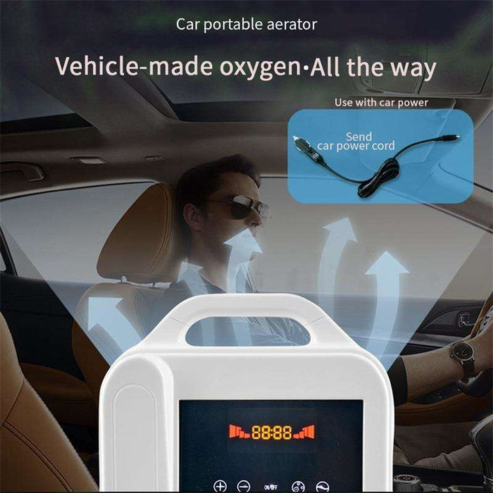 Next Day Delivery 1L/m  Mini Portable Oxygen Concentrator For Outdoor Indoor Car use - Able Oxygen