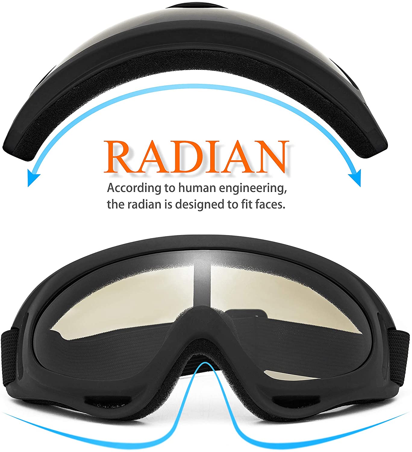 2 Pack Ski Goggles Snowboard Goggles for Men Women & Youth