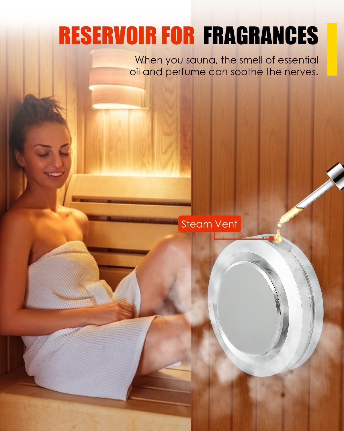 4.5KW Luxury Self-draining Steam Generator I Shower Sauna