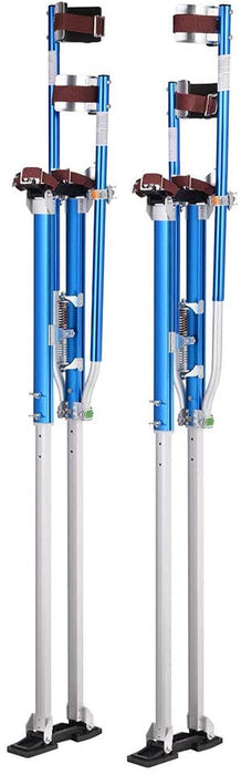50 - 64 Aluminum Drywall Stilts Height Adjustable Lifts Tool