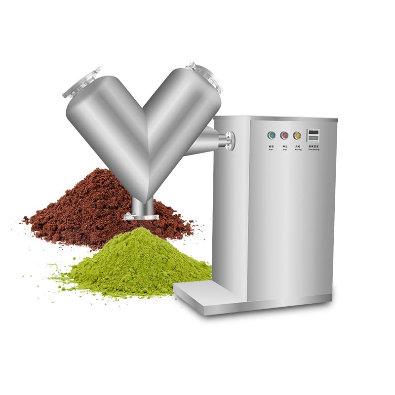V-Type Powder Mixing Machine | 20L Lab Mixer with 20r/min Speed | Indu ...