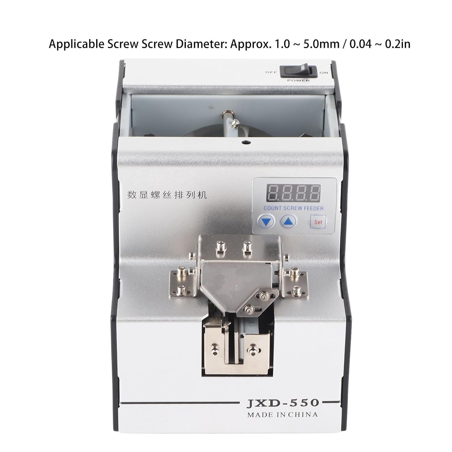 AAutomatic Screw Counting Machine with Feeder Conveyor – Digital Displ ...