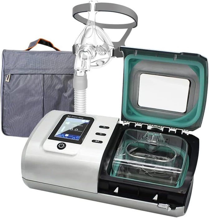 Auto CPAP APAP Machine with Humidifier Expiratory Pressure Relief I VentMed DS-6