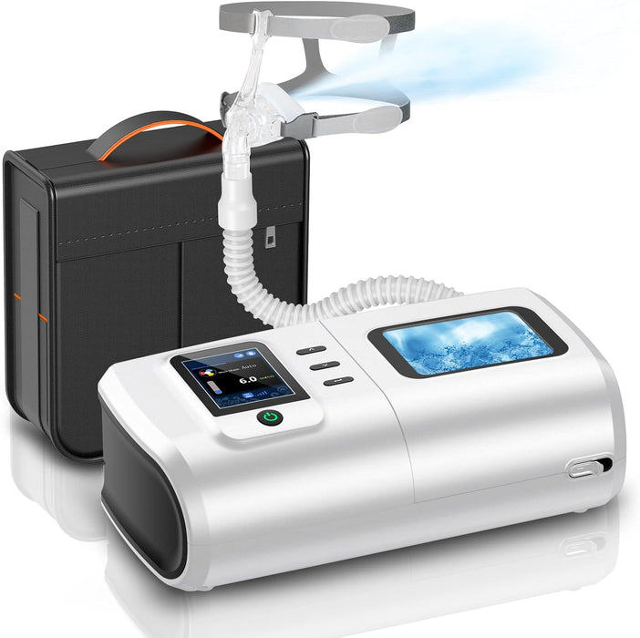 Auto CPAP APAP Machine with Humidifier Expiratory Pressure Relief I VentMed DS-6