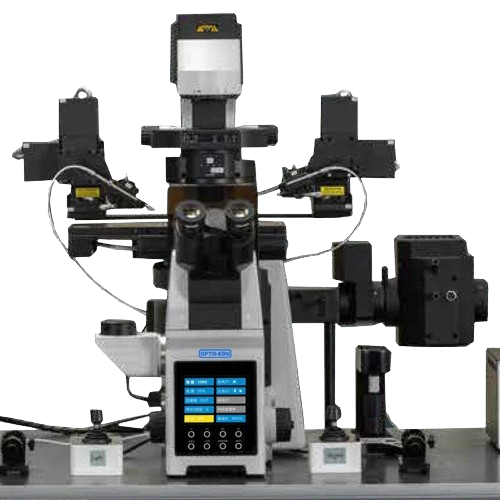 Research Level Inverted Fluorescent Microscope | BF+FL+RPC Micromanipulators