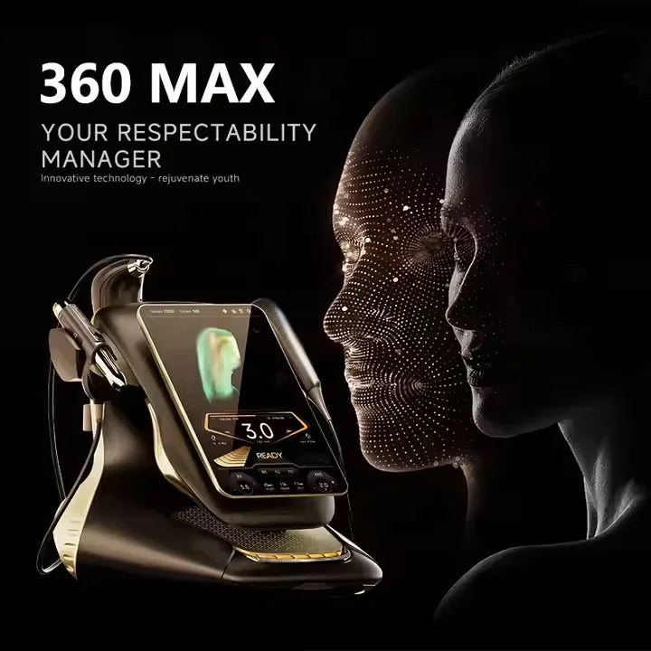 Three-Handle HIFU 25D Max Machine – Facial Anti-Aging & Body