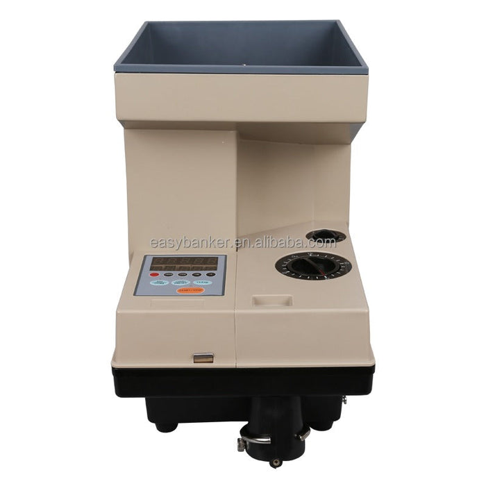 Automatic Coin Counter High Speed Sorting Machine Clear Led