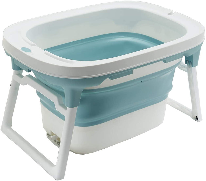 Baby Bath tub Large Portable Folding Collapsible Baby Bathtub — Meubon