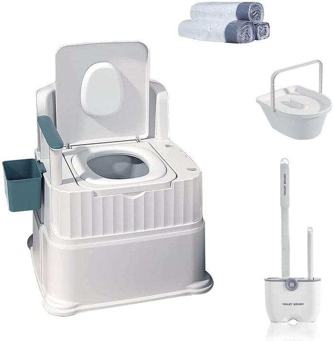 Bedside Commode I Adult Potty Chair Portable Toilets for