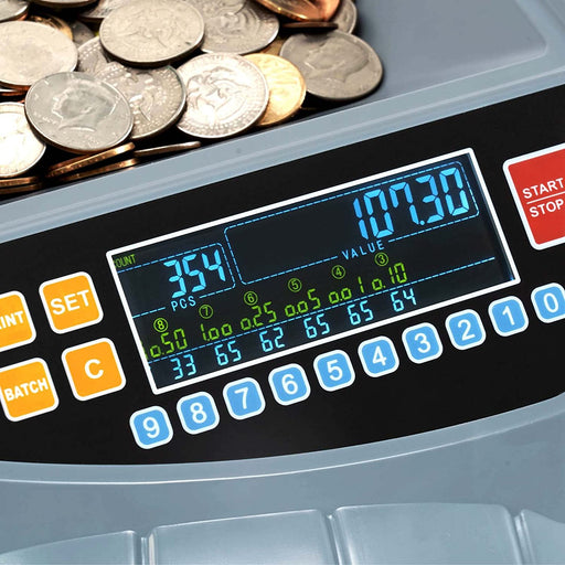 Coin Counter Sorter Machine I 250 Coins/min Compatible