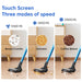 Cordless Vacuum Cleaner 23000Pa Powerful Suction LED Touch