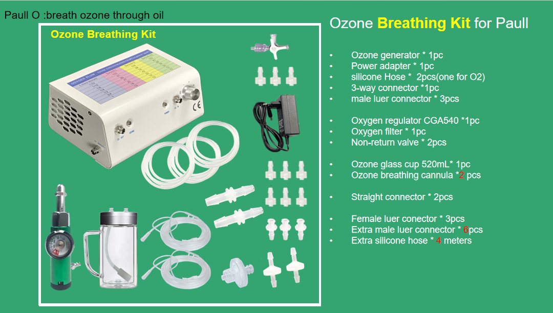 Medical Ozone Machine Kit Home Clinic Use Therapy  I Medical Ozone Generator