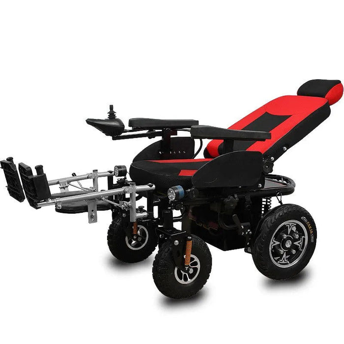 Folding electric wheelchair lightweight electric wheelchair