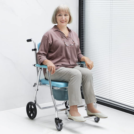 Folding Shower Commode Wheelchair I Beside Commode Chair