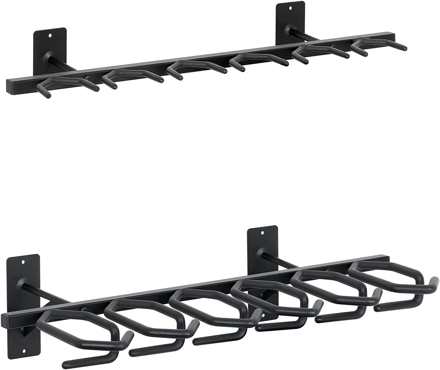 Gun Racks for Wall 6-Slot I Vertical Gun Rack Wall Mount I Rifle Shotg ...