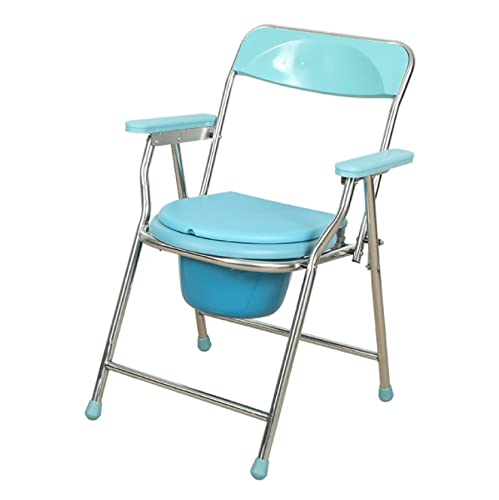 Heavy Duty Folding Medical Bedside Commode with Removable
