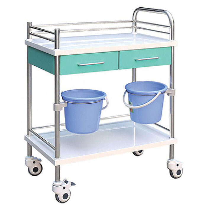 Hospital Medical Surgical Equipment ABS Utility Trolley Cart