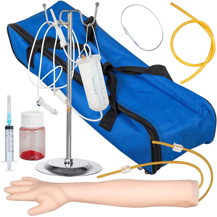 Intravenous Practice Arm Kit Phlebotomy Arm with Infusion