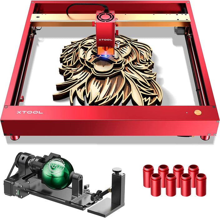 Laser Engraver with RA2 Pro 4-in-1 Rotary I DIY Laser Cutter