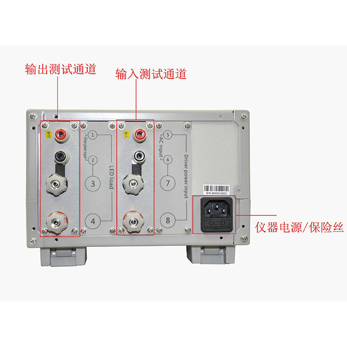 LED power driver input and output characteristics testing equipment ha ...