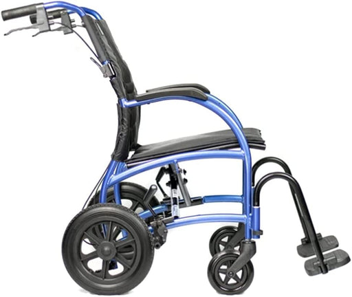 Lightweight Foldable Transport Chair I Built-in Adjustable