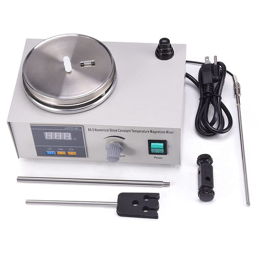 Magnetic Stirrer 2000ML Hotplate Mixer 2400 RPM Lab Heating