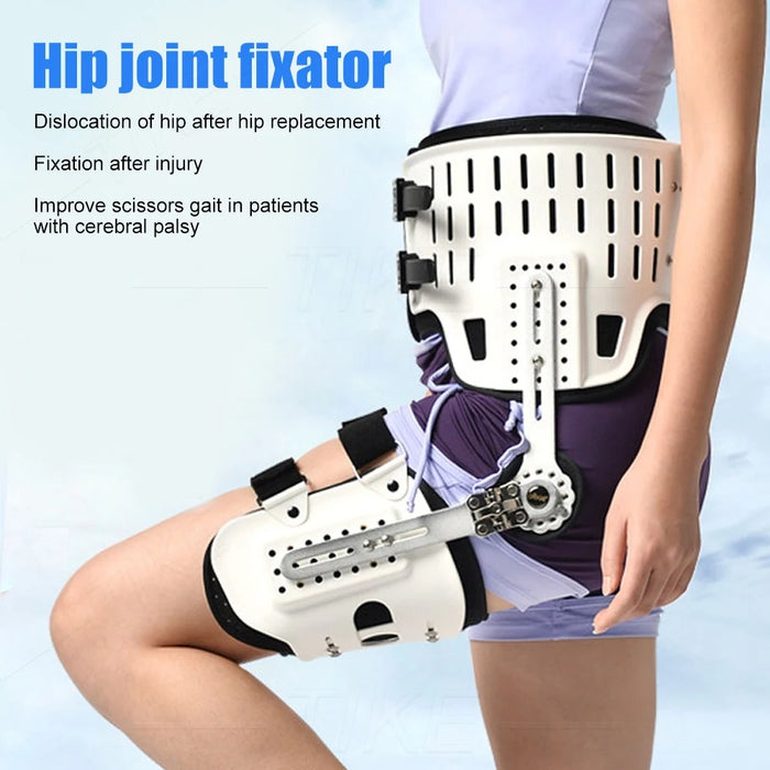 Hip Stabilizer Support Brace: Corrective Hinged Abduction Orthosis for Groin, Hamstring, Thigh, and Sciatic Nerve Pain Relief