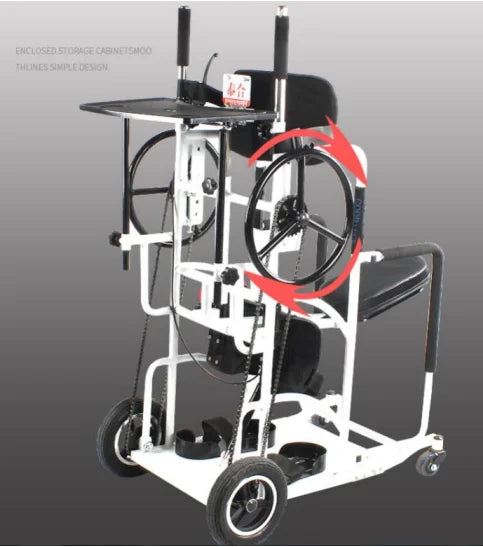 Rehabilitation Assisted Walking Stand - Standing Walker for Disabled & Handicapped Mobility Support