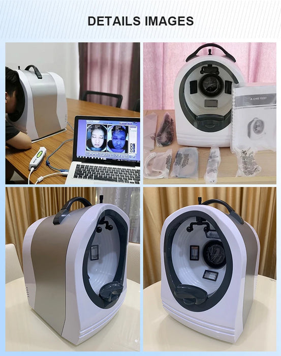 3D Skin Analyzer Facial Scanner - Automatic Skin Diagnosis & Analysis System for Professional Skincare