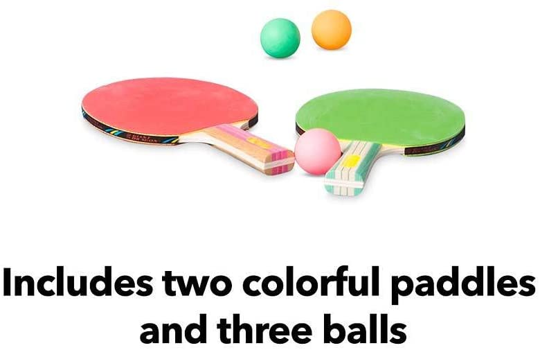 Mini Ping Pong Table For Kids Pick-Up-And-Go Ping-Pong Table