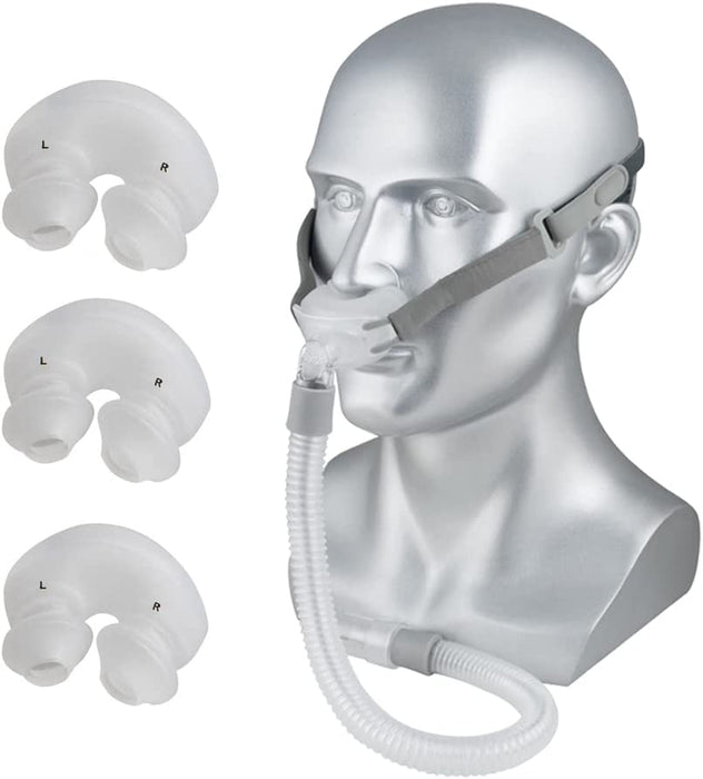 Nasal CPAP Mask With Three Different Size Pads Flexible