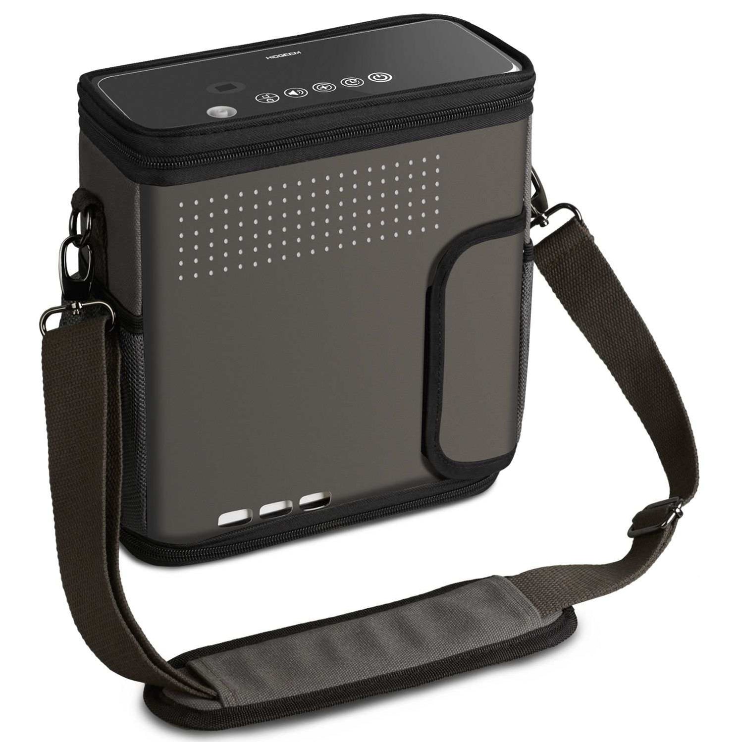 Portable 1L- 6L Continuous Flow Lightweight Mini Oxygen Concentrator W ...