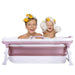 Portable Foldable Bathtub For Adults Children 54 - 54 inches