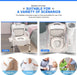 Portable Home Bedside Commode Chair Adult Potty Chair for