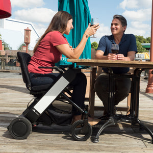 Portable Lightweight Folding Travel Power Chair I Wheelchair