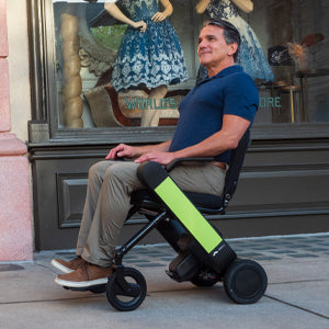 Portable Lightweight Folding Travel Power Chair I Wheelchair