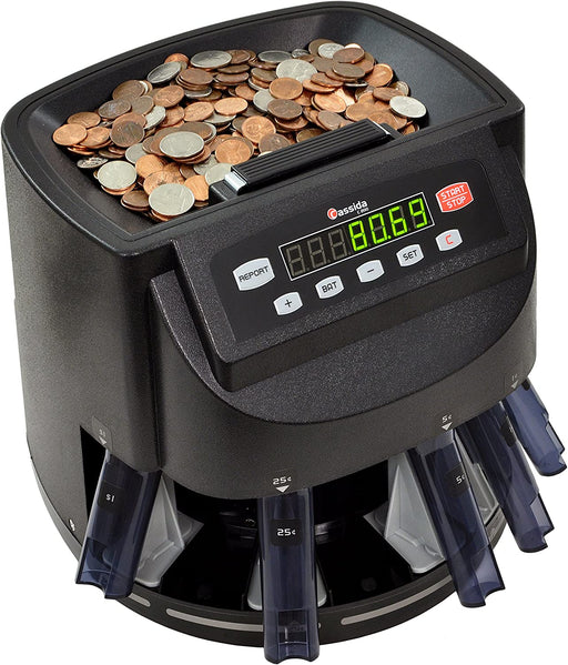 Professional USD Coin Counter I Sorter and Wrapper/Roller |