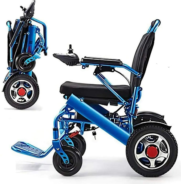 Folding Electric Powered Mobility Wheelchair: Lightweight, Motorized, and Convenient I Moel M3411230