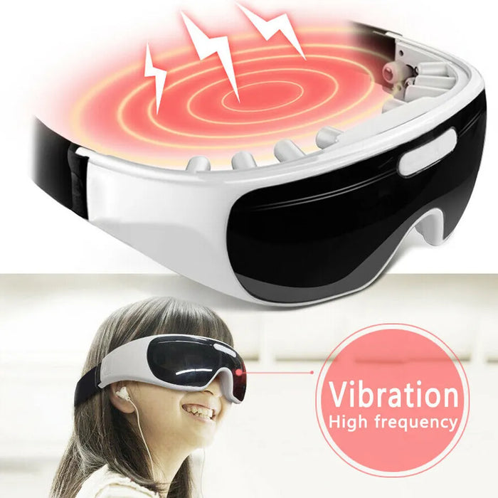 Electric Eye Massager I Magnetic Vibration Technology for Pain Relief and Fatigue Reduction