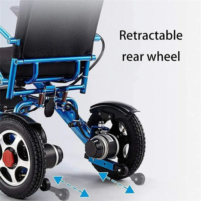 Folding Electric Powered Mobility Wheelchair: Lightweight, Motorized, and Convenient I Moel M3411230