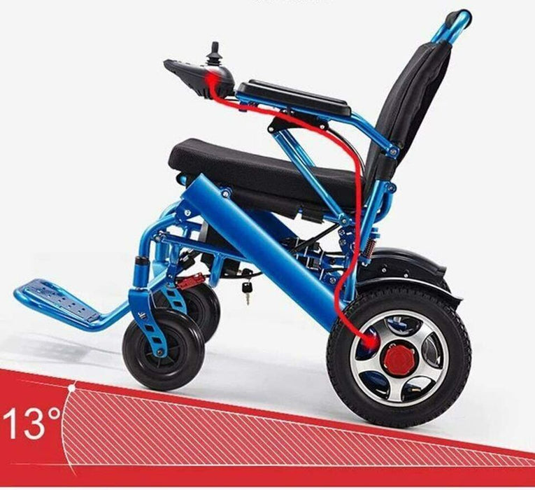 Folding Electric Powered Mobility Wheelchair: Lightweight Motorized Wheel Chair for Enhanced Freedom