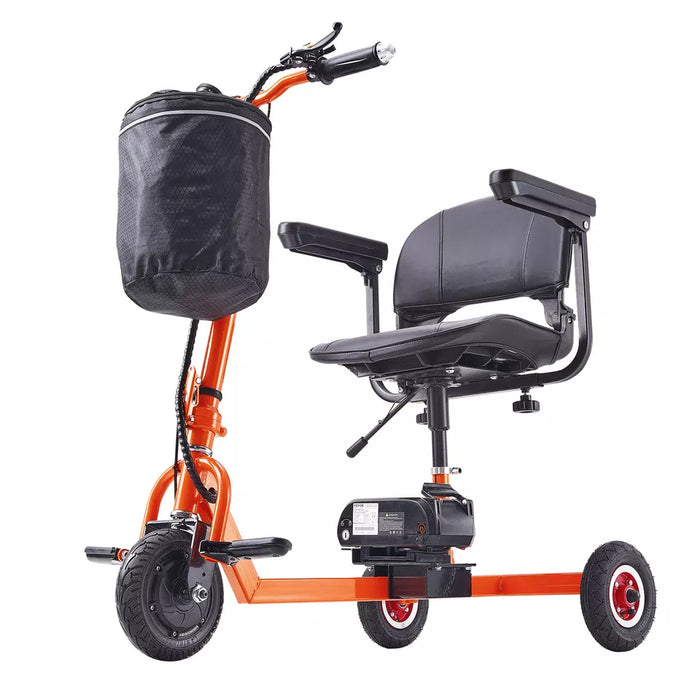 Portable 3-Wheel Mobility Scooter for Seniors - 12 Mile Range, 330 lbs Capacity